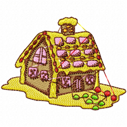 Gingerbread Embroidery Design 3 Gingerbread Embroidery Design 3